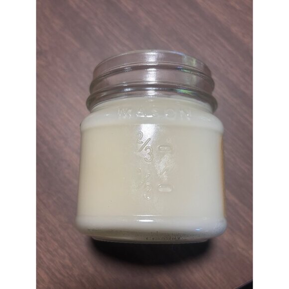 Claras Candle Co Soy Candles Lavender 16 oz & Apple Harvest 8 oz Handmade USA - Picture 6 of 6